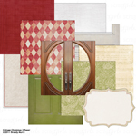 Cottage Christmas Paper 2