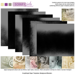 ScrapSimple Paper Templates: Background Blenders