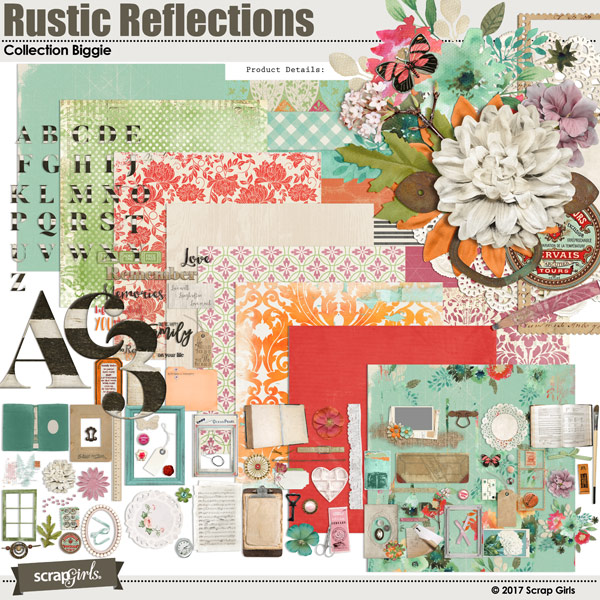 Freebie, Digital Scrapbooking Kit from Pixels & Co and Quality DigiScrap  Freebies