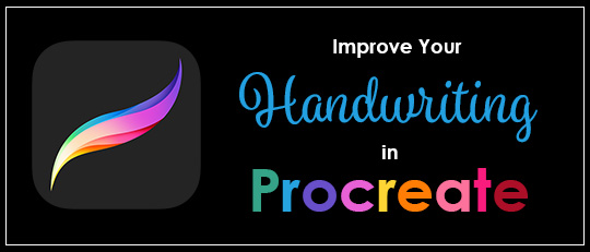 improve handwriting in procreate