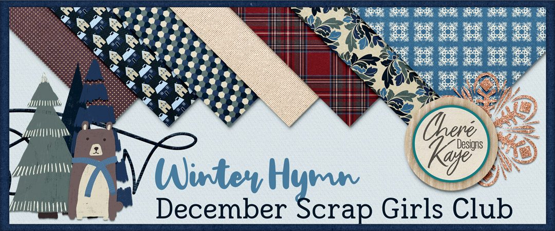 Scrap Girls Club Exclusive: Winter Hymn