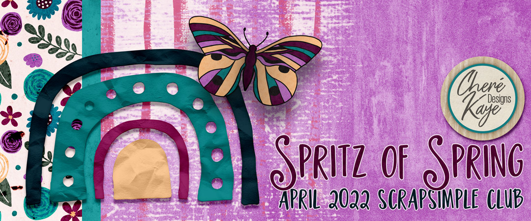 Scrap Girls ScrapSimple Club Exclusive: Spritz Of Spring