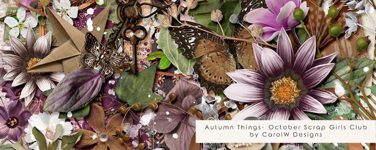 Scrap Girls Club Exclusive: Autumn Things