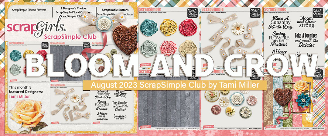 ScrapSimple Club Exclusive: Bloom and Grow