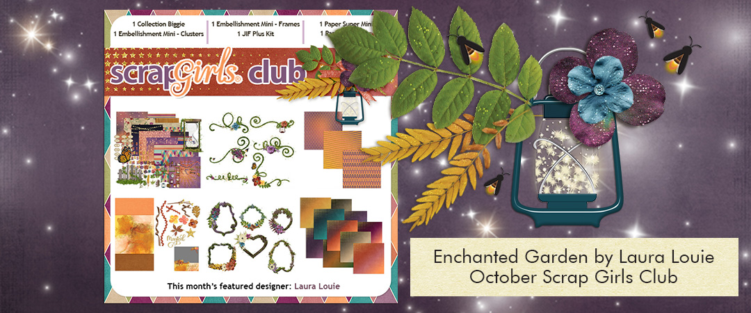 Scrap Girls Club Exclusive: Enchanted Garden